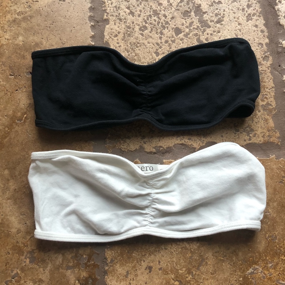 🌵AEROPOSTALE WOMEN’S SET OF 2 SOLID BANDEAU BRA